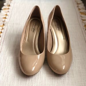 Comfort Plus Nude Pumps